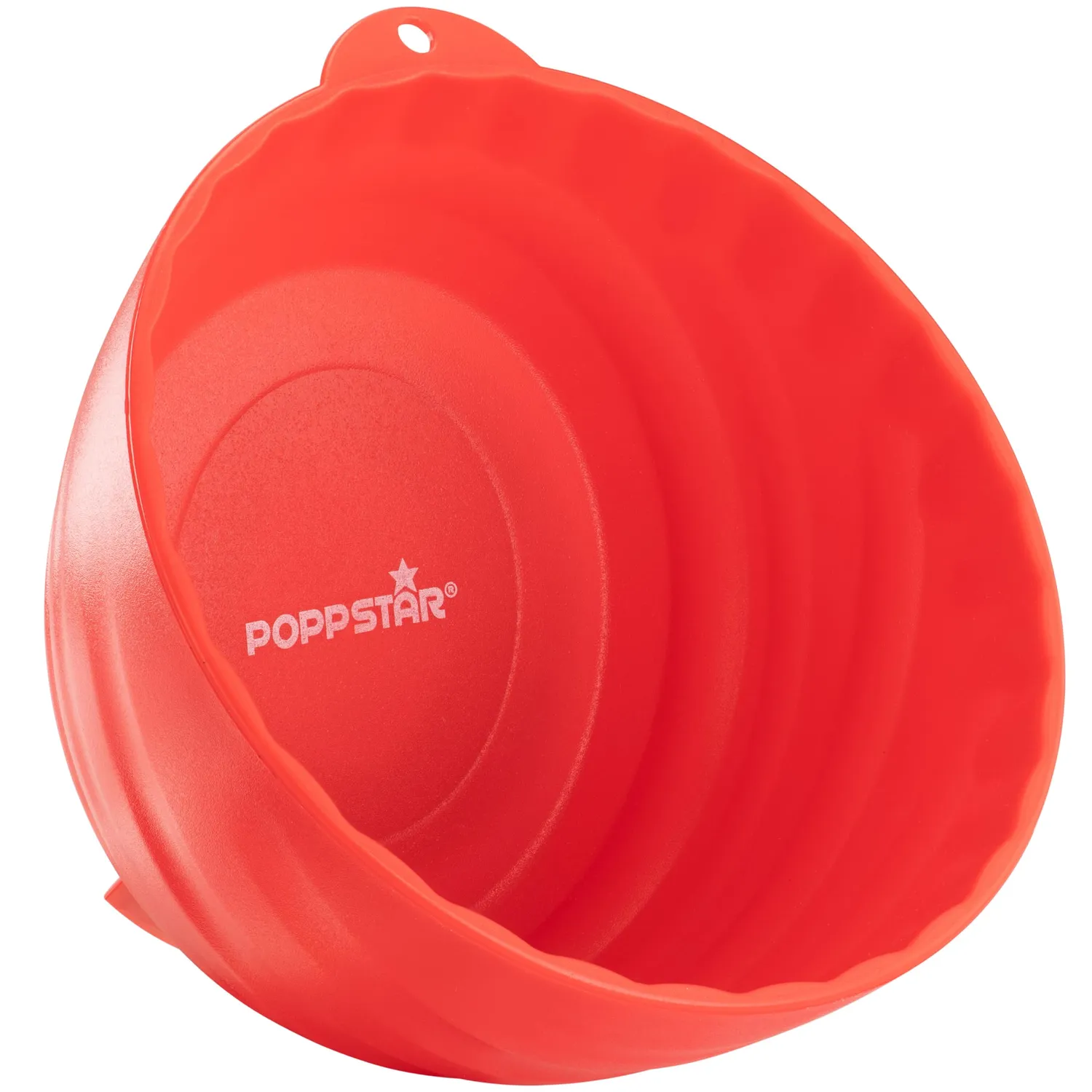 Poppstar Magnetschale rund 14,5 cm rot 2 Stück