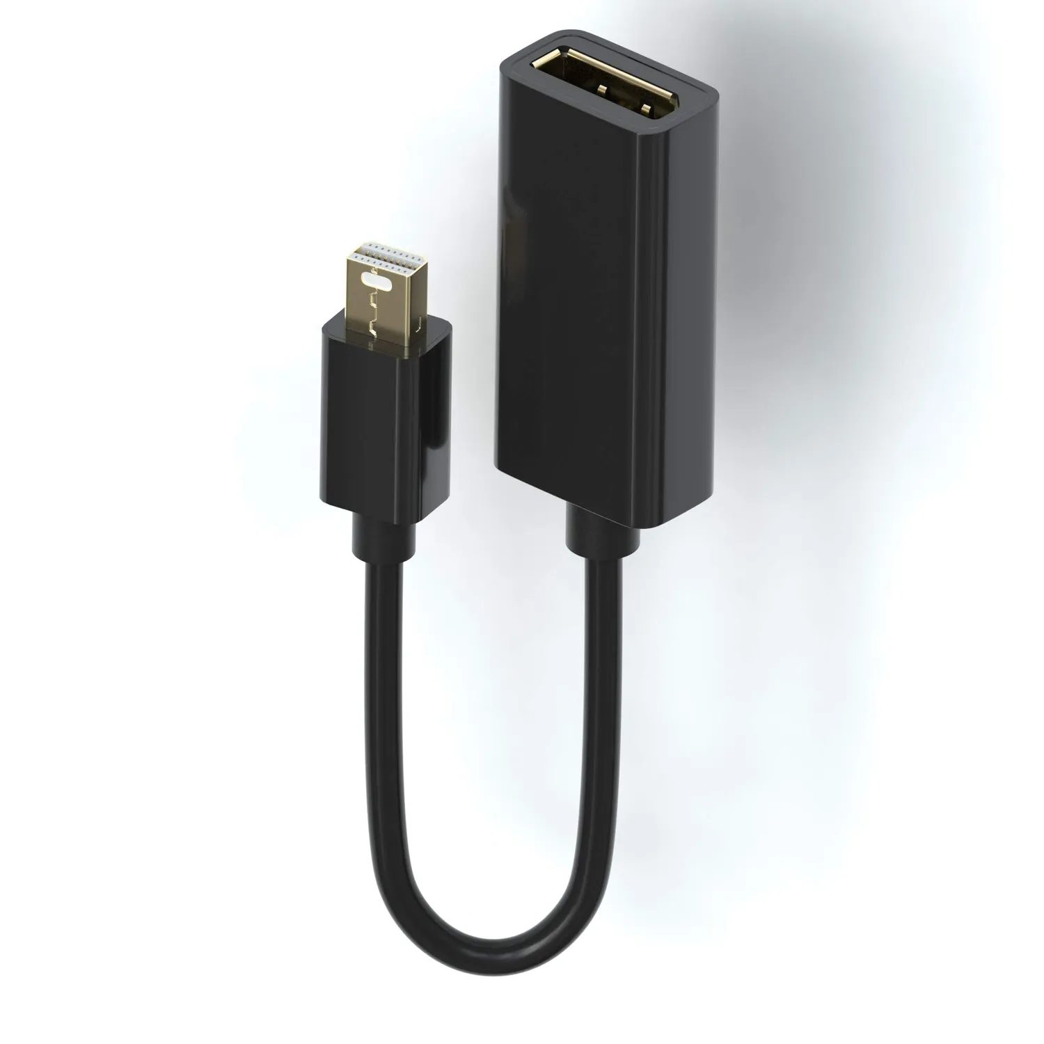JAMEGA Mini DisplayPort Adapter 4K DP 1er Pack
