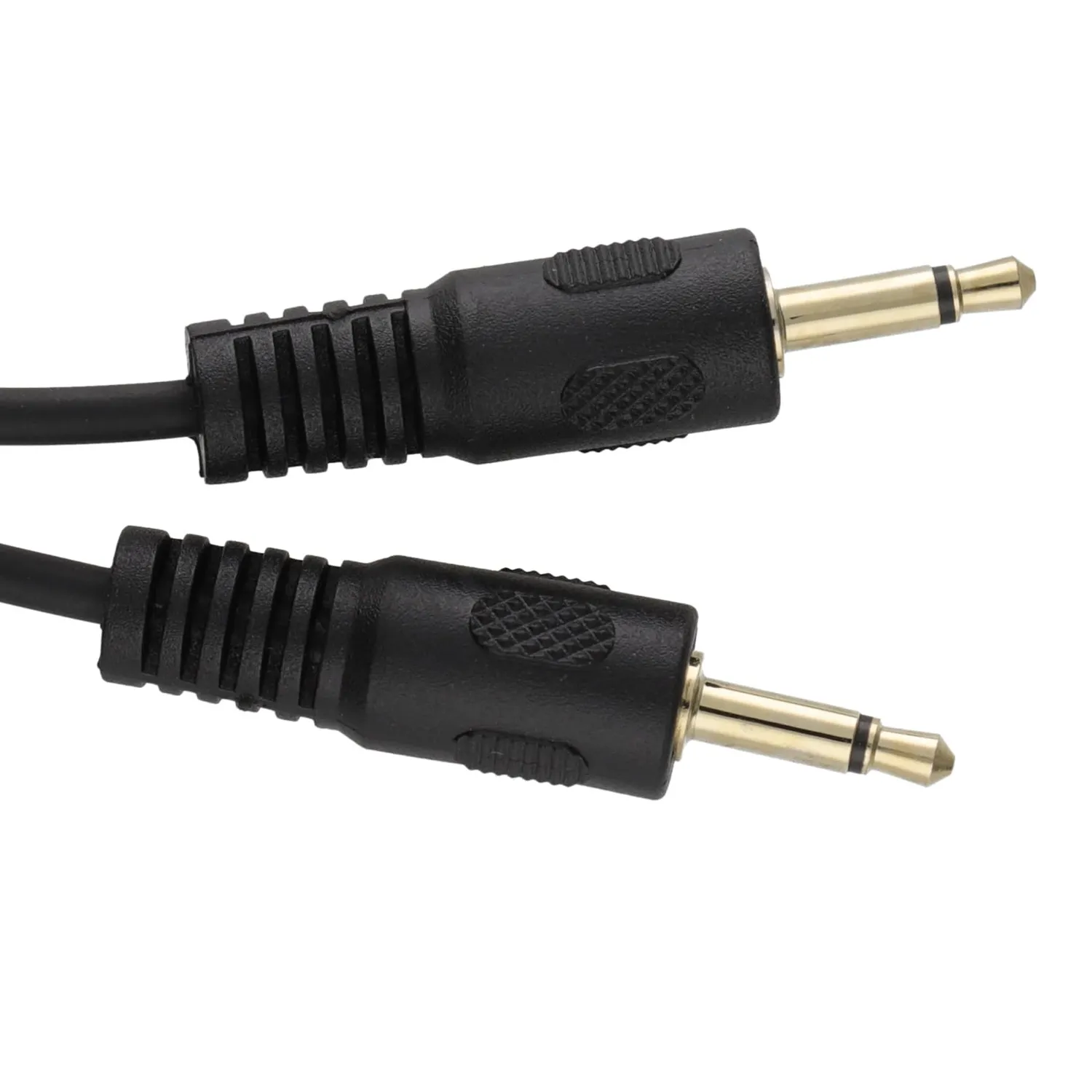 Kenable Mono Klinkenkabel 3,5mm 2m Schwarz