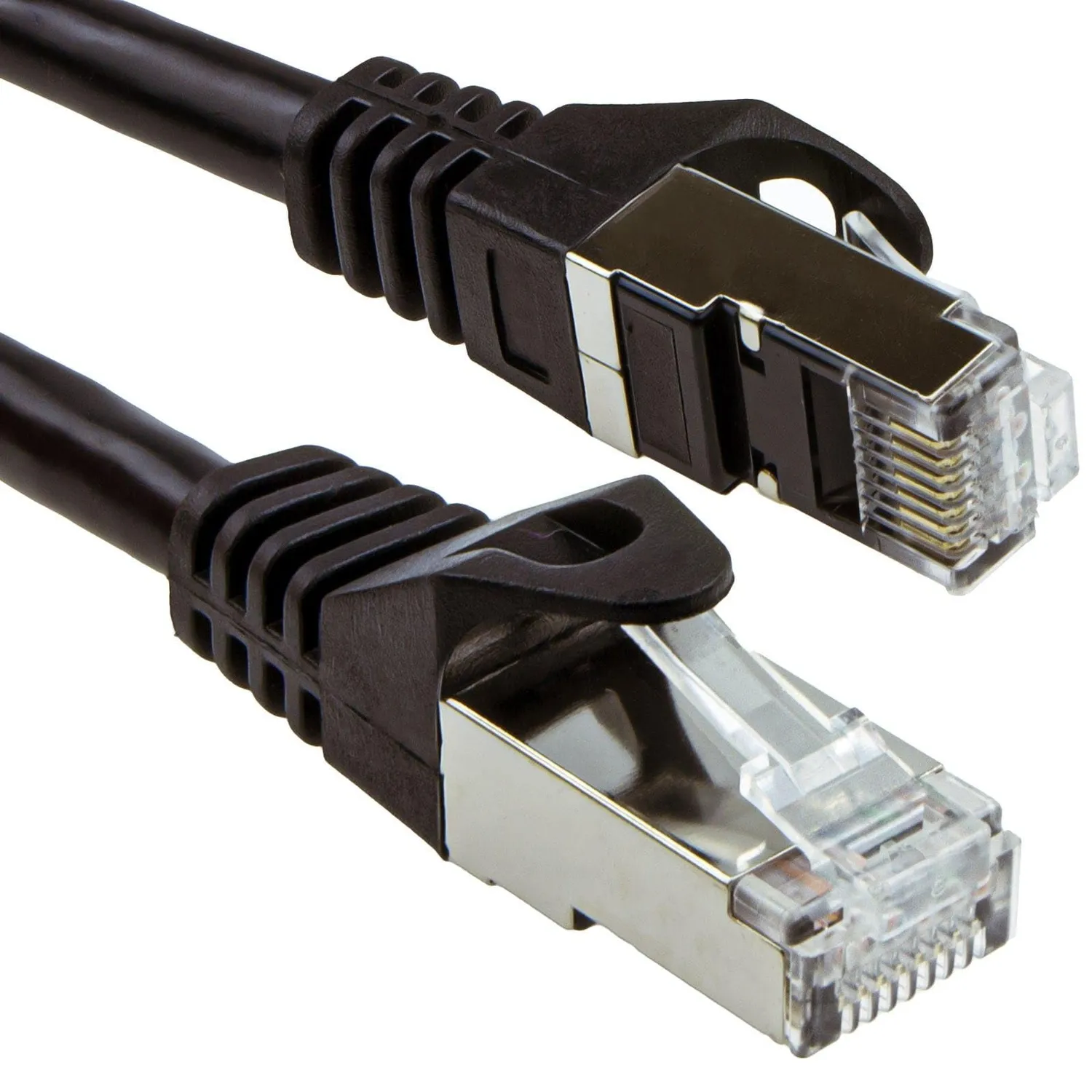 Kenable Cat6A Netzwerkkabel SSTP RJ45 10 m weiß