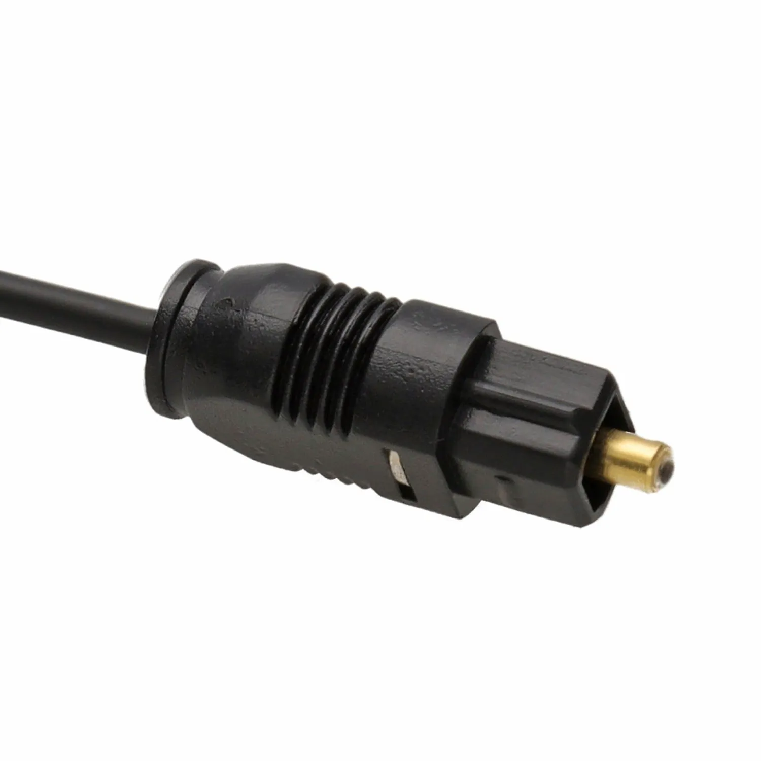 Kenable TOSLINK Optisches Audiokabel 0,3m Schwarz 5.1 Flach