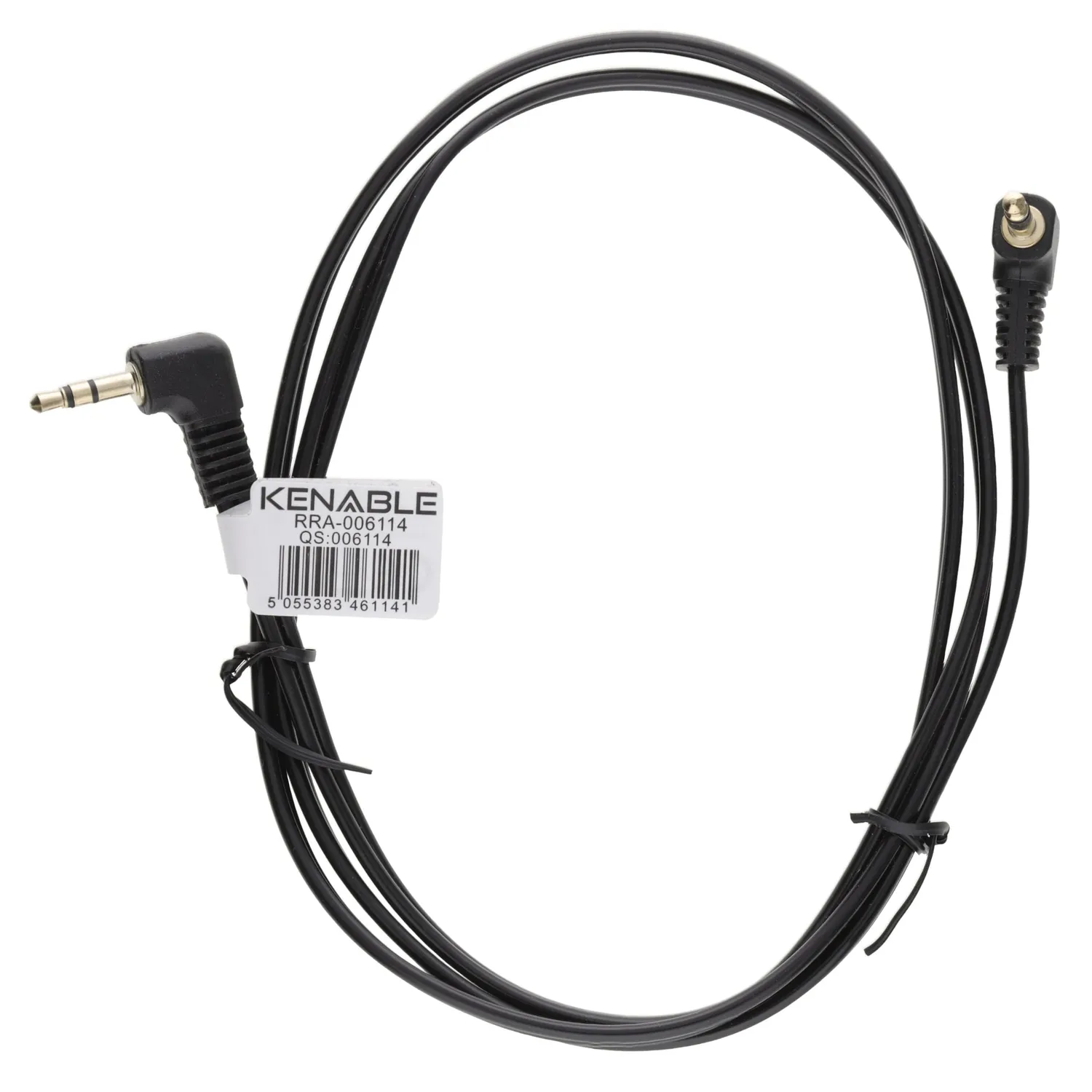 Kenable 3,5mm Klinkenkabel gewinkelt 1m Stereo