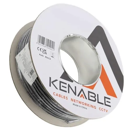 Kenable Cat6a Outdoor Netzwerkkabel 50m S/FTP