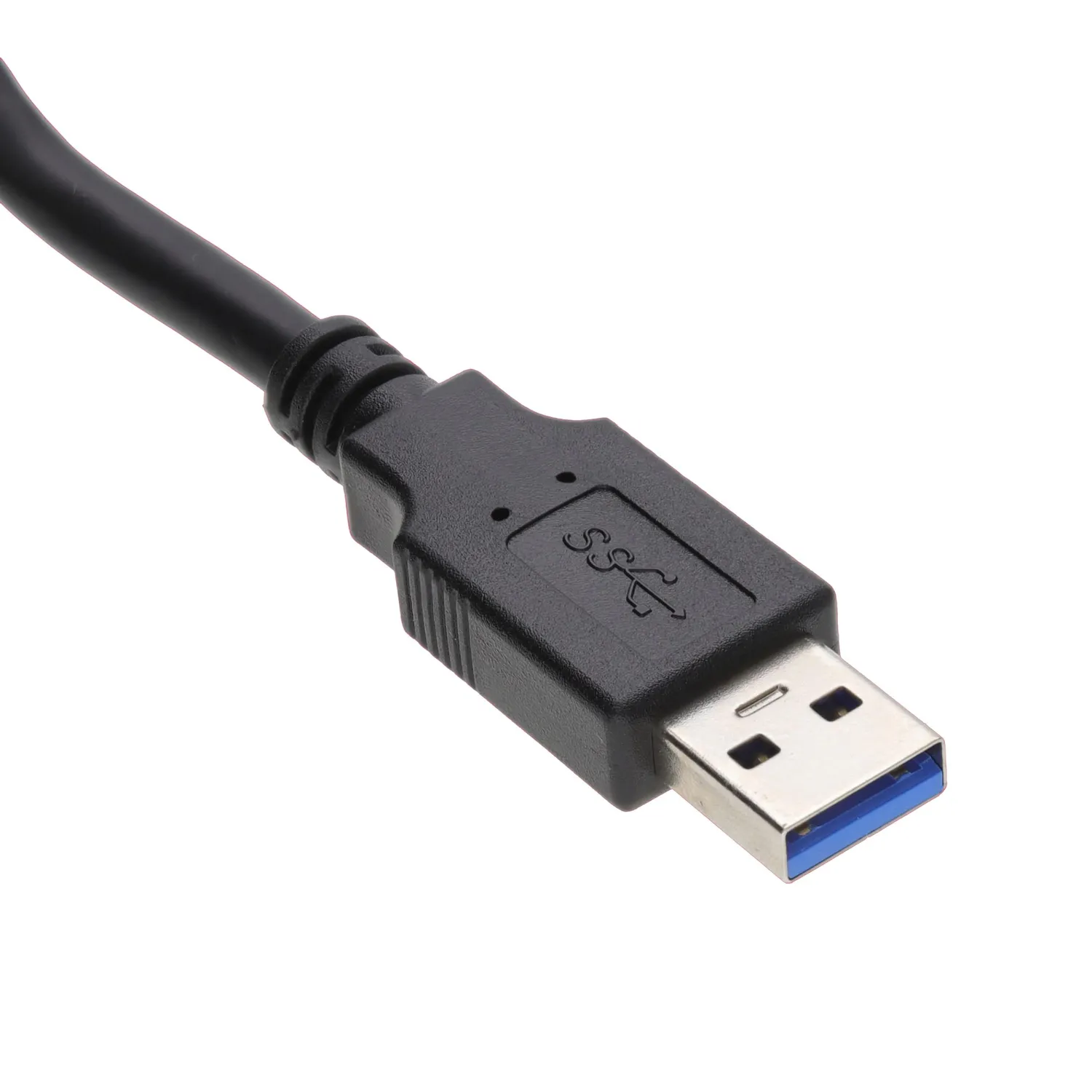 Kenable USB 3.0 Kabel A-Micro-B 0,15m Schwarz