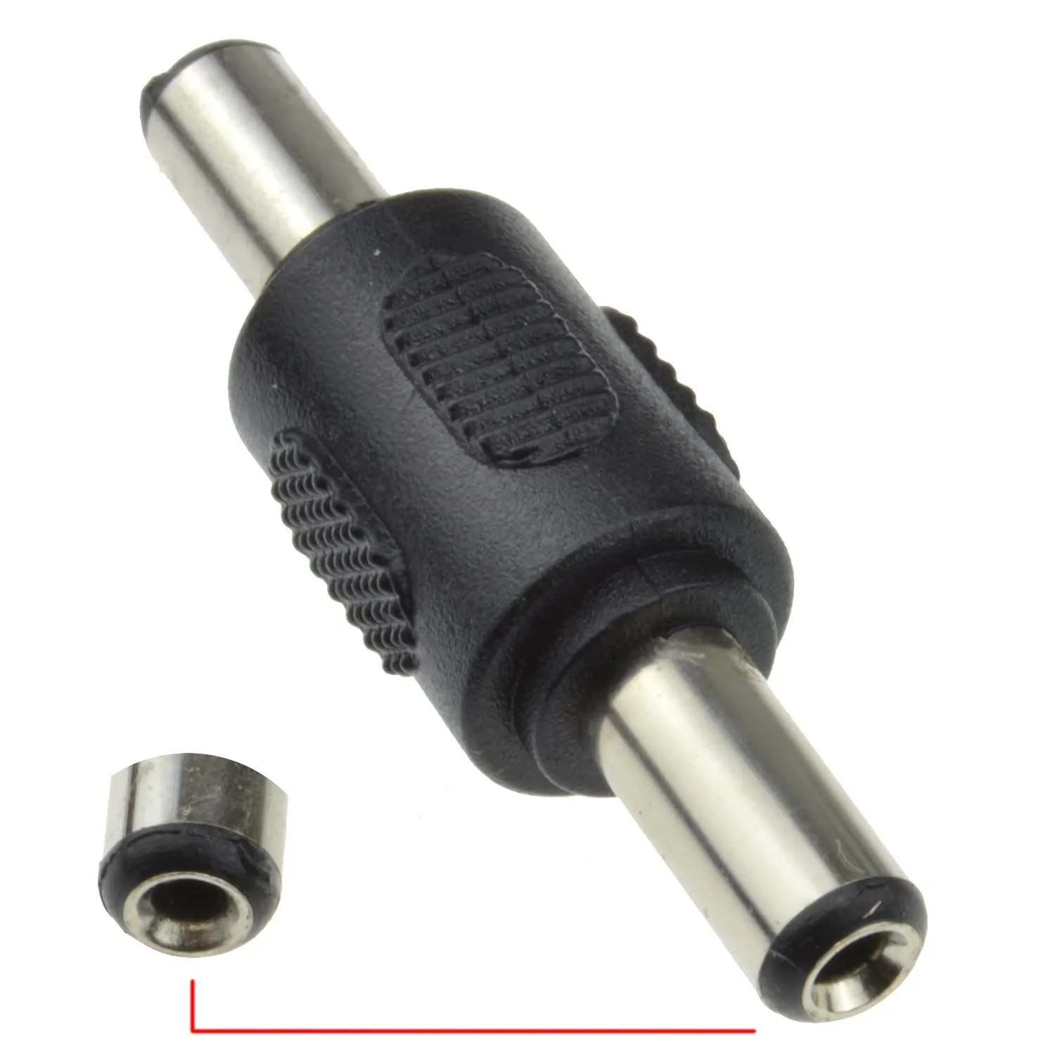 Kenable DC Hohlstecker Kupplung 5,5x2,1mm Buchse-Buchse Adapter