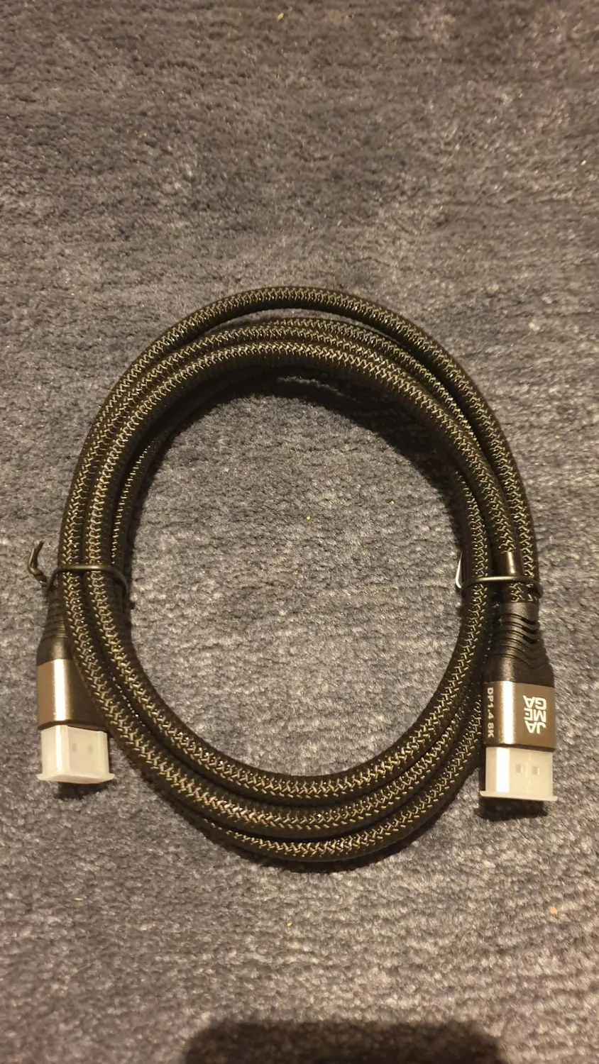 Jamega DisplayPort Kabel 1.4 8K 1,5m Gaming Nylon