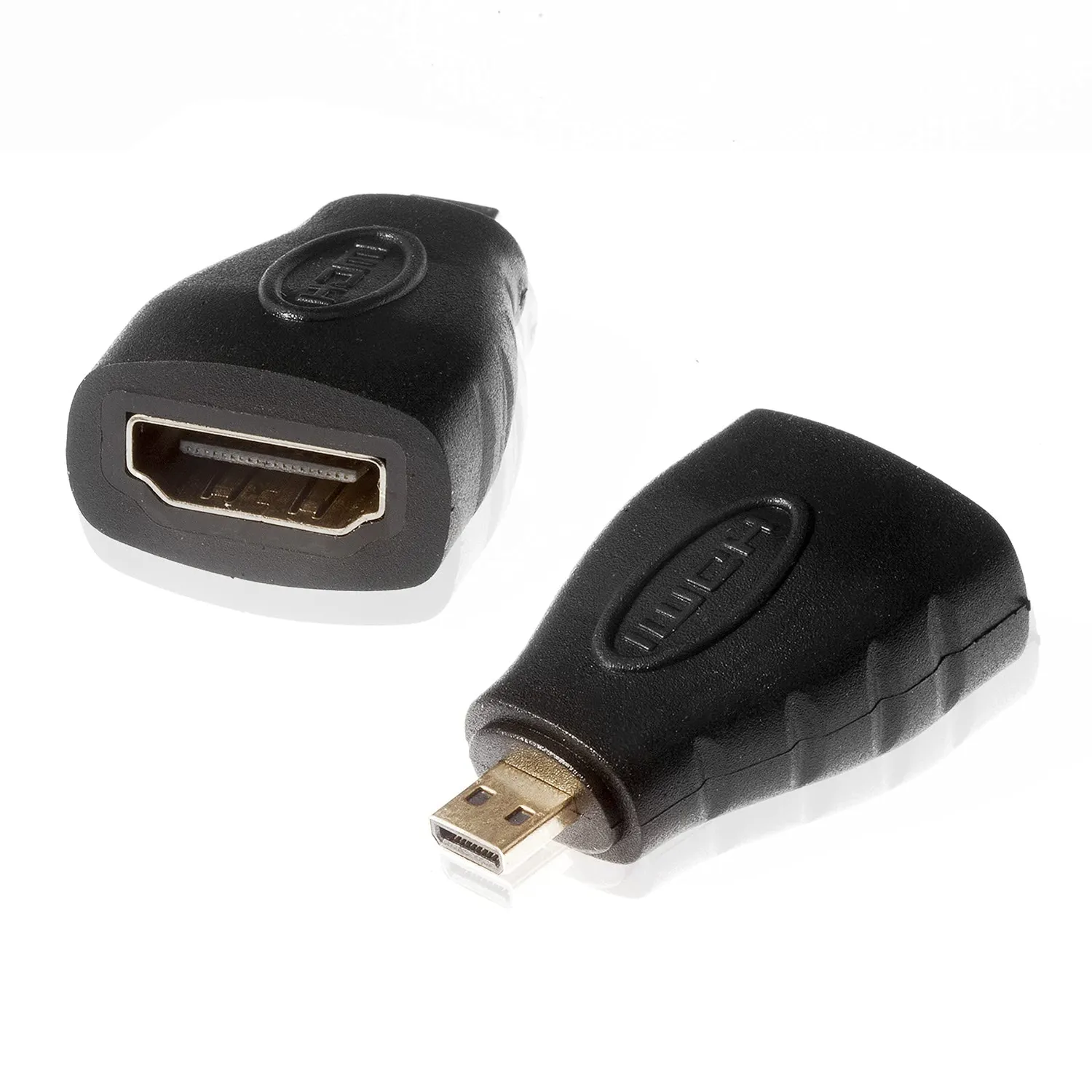Poppstar Micro HDMI Adapter Stecker-Buchse 4K 1 Stück