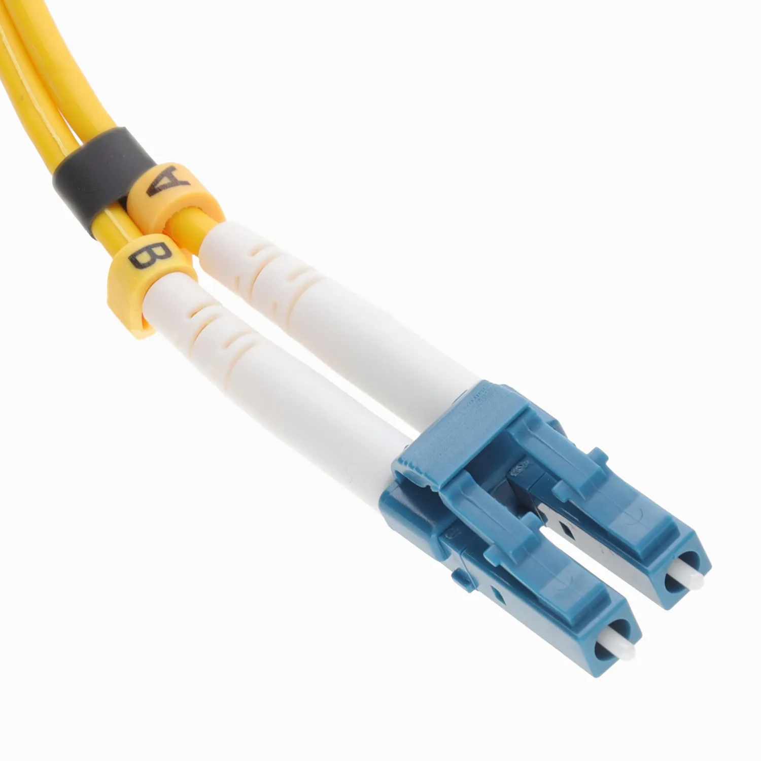 Kenable OS2 Glasfaserkabel LC-LC Duplex 9/125 2m Gelb Singlemode
