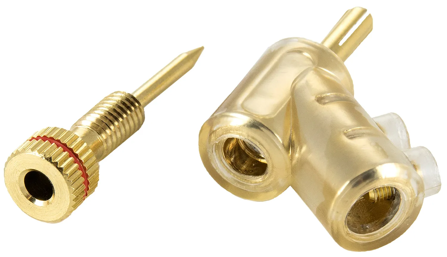 Poppstar Bananenstecker gewinkelt 24K 8 Stück
