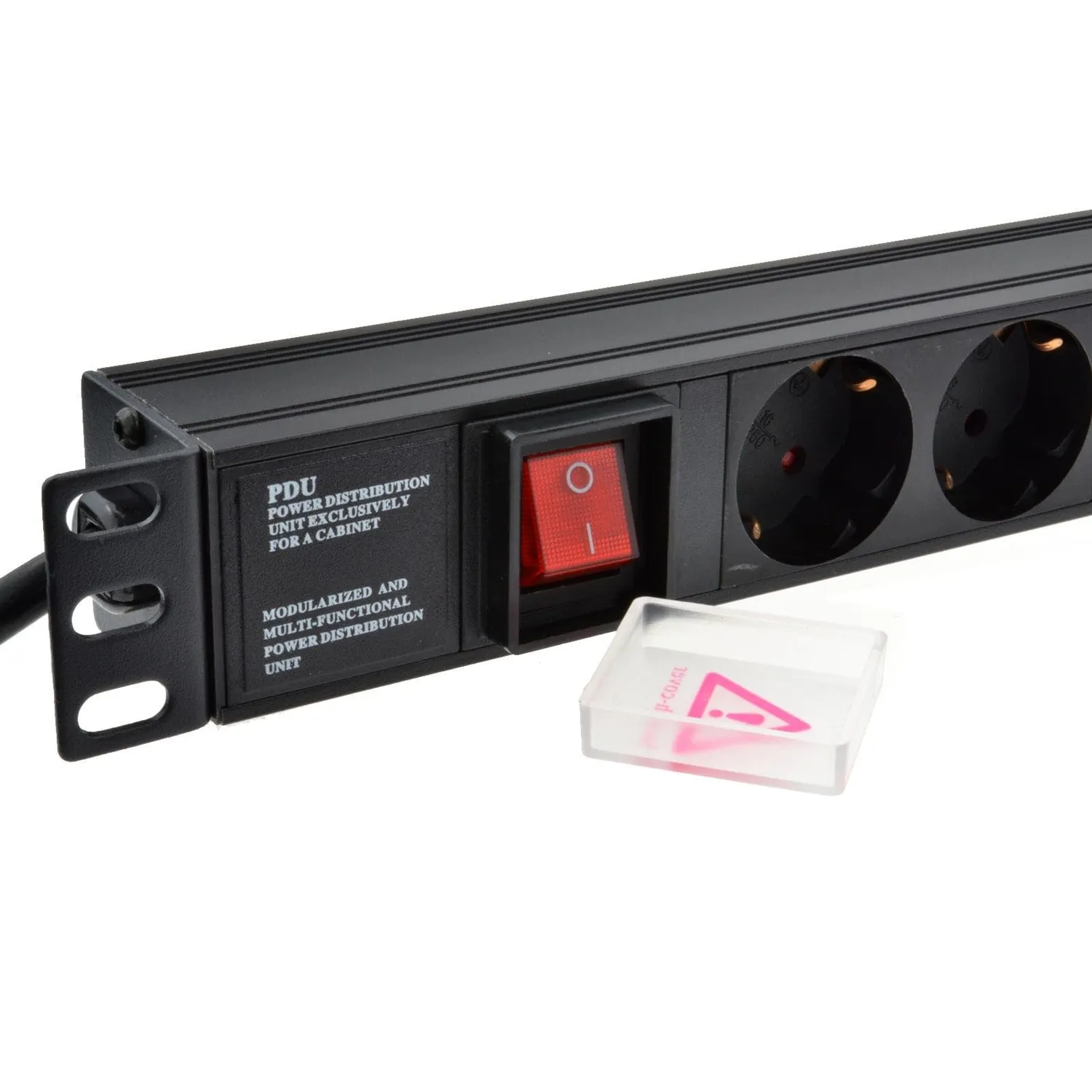 Kenable PDU Steckdosenleiste 19 Zoll 8-fach Schuko 1,8m