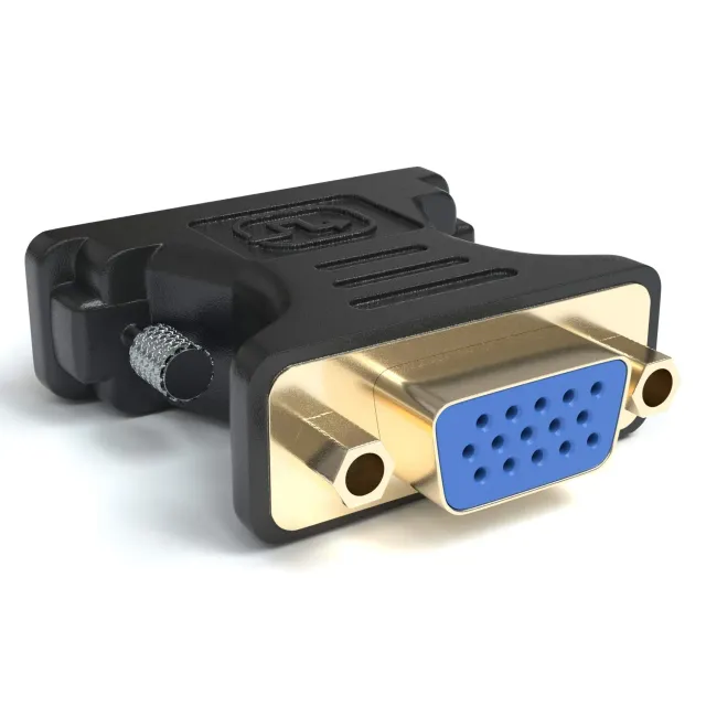 Jamega DVI-I 24+5 auf VGA Adapter Full HD 1080p