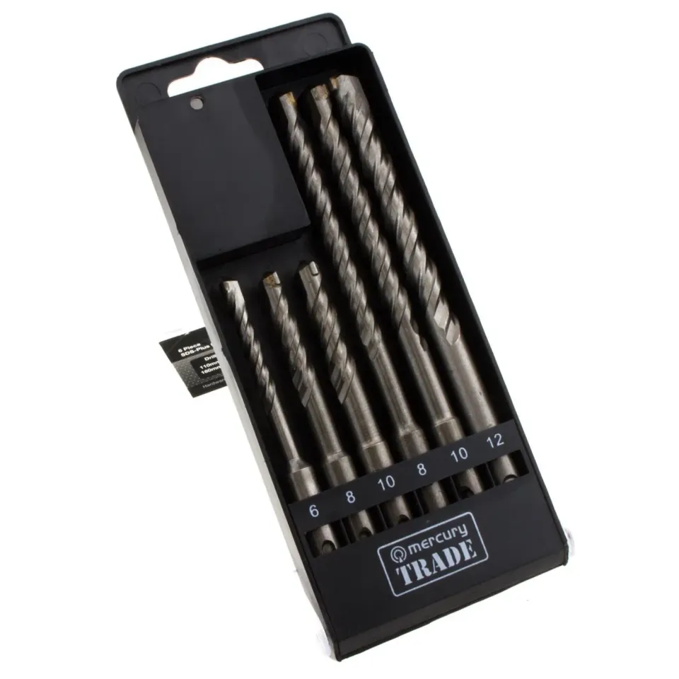 Kenable SDS Plus Bohrer Set 6-teilig 6-12mm Beton
