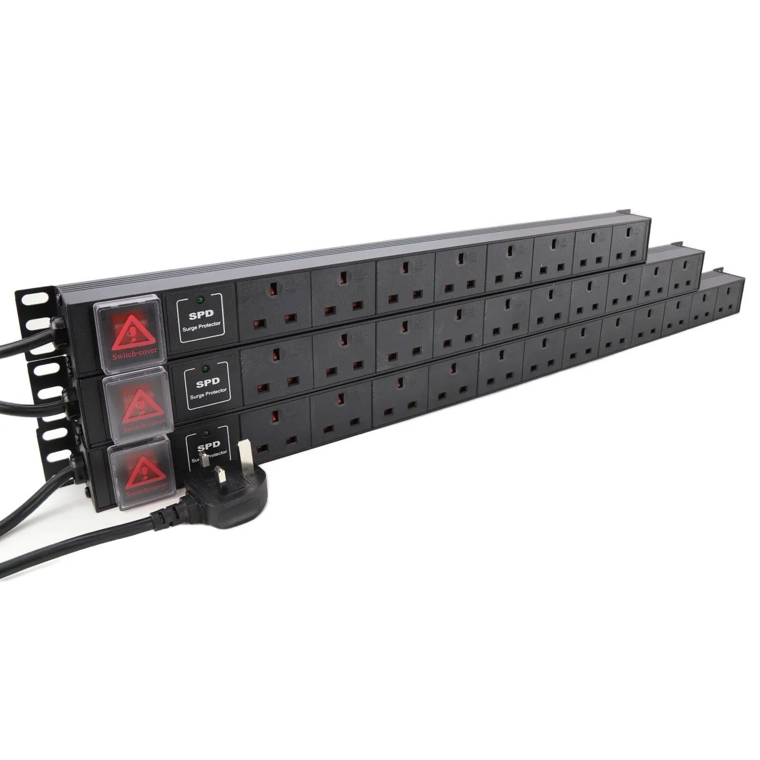 Kenable PDU Steckdosenleiste 8-fach vertikal Rack Schutz