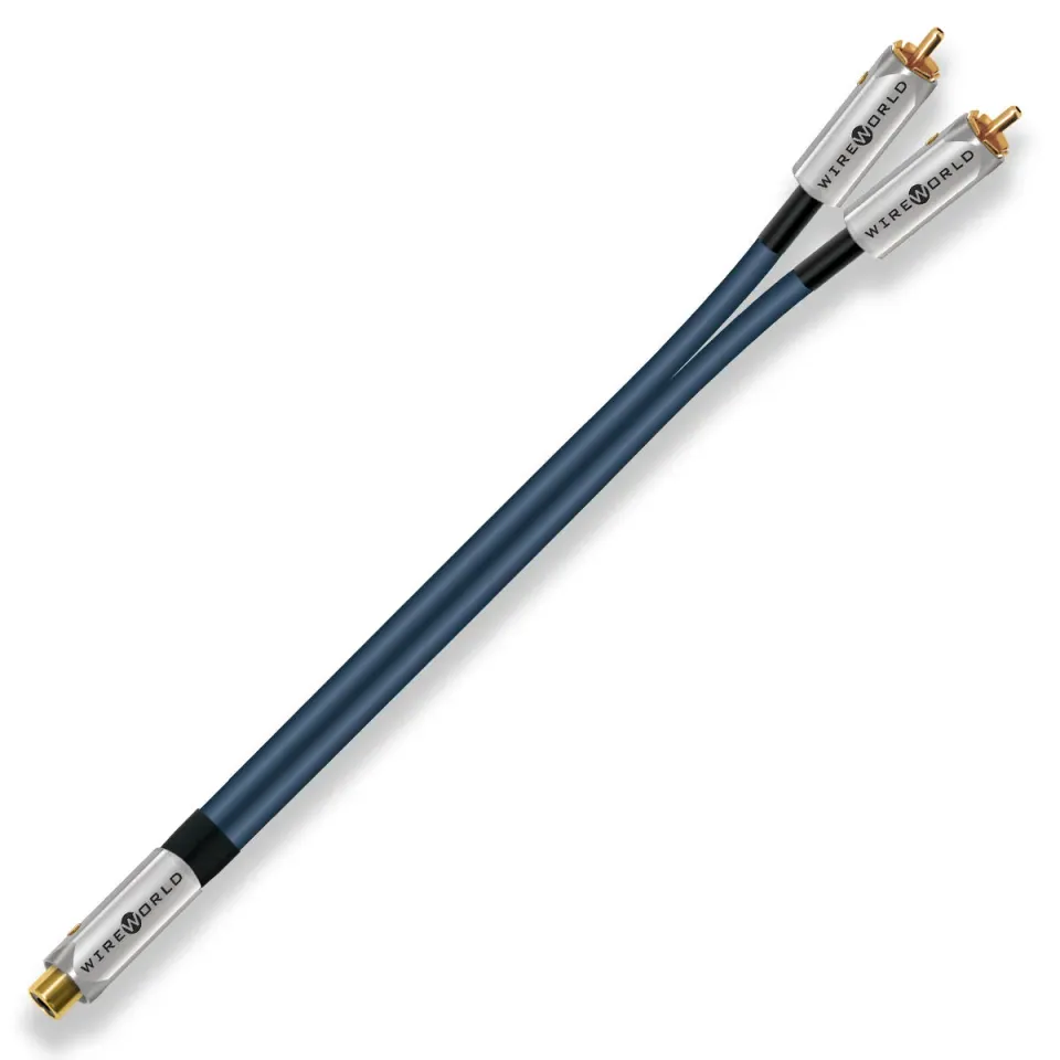 WireWorld Luna 10 Y-Adapter Audiokabel RCA Verteiler