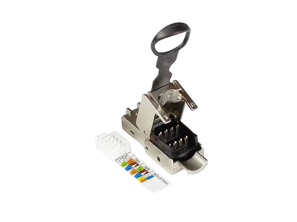 Good Connections Cat. 6A Netzwerkstecker werkzeuglos STP Metall
