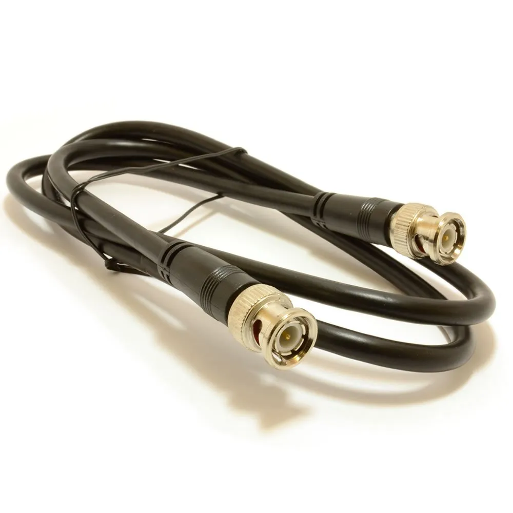 Kenable RG59 BNC-Kabel 75 Ohm 0,25m Schwarz
