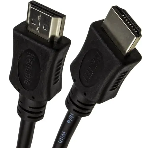 Kenable High Speed HDMI Kabel 1,5m Schwarz Full HD