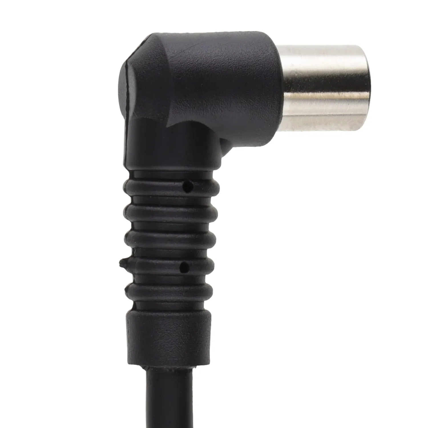 kenable RF Koax Antennenkabel gewinkelt 0,6 m schwarz