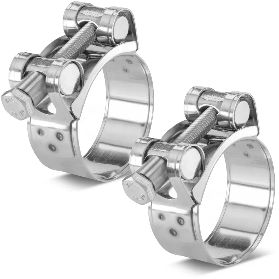 Poppstar Gelenkbolzenschelle Edelstahl 40-43mm 2 Stück