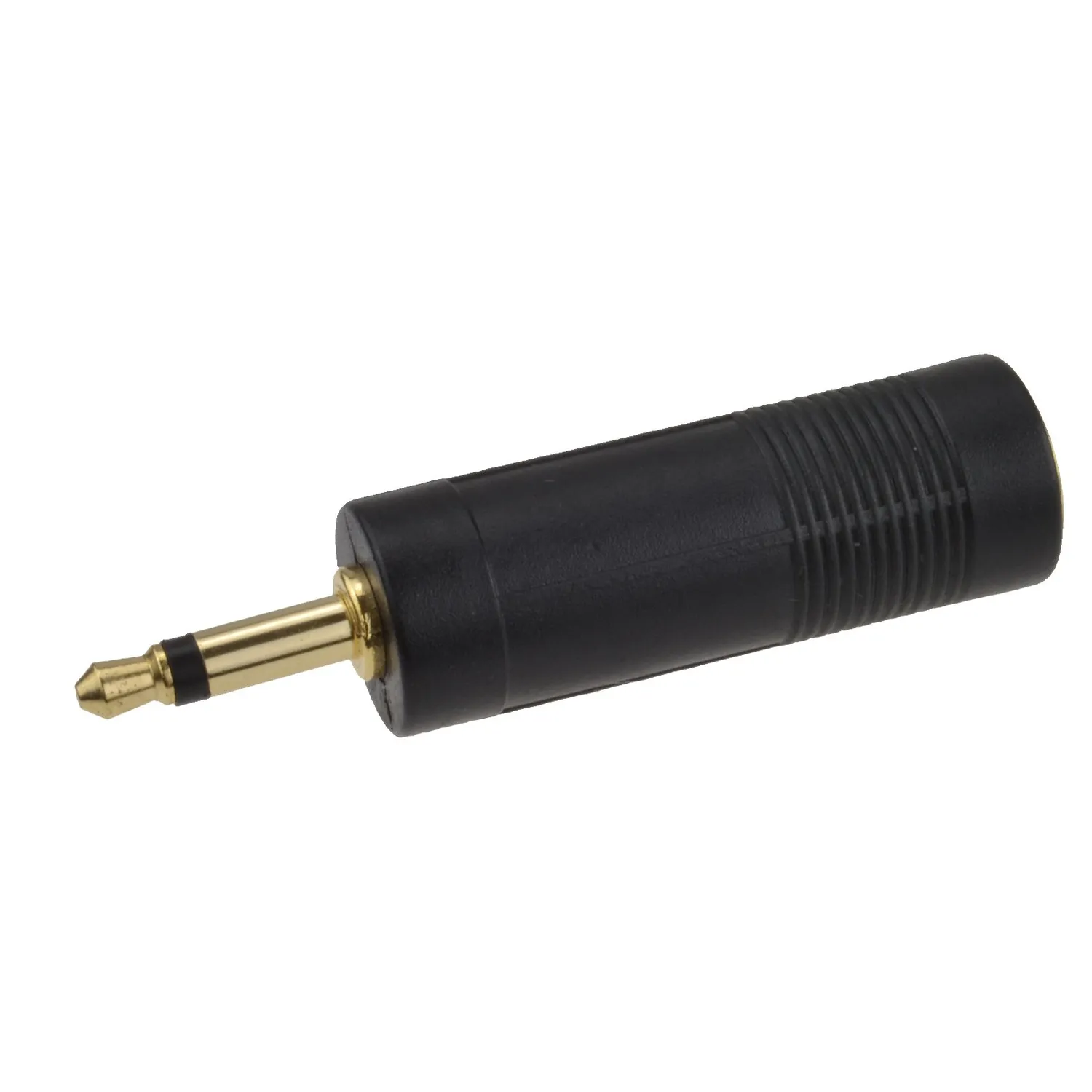 Kenable 6,35 auf 3,5mm Mono Klinke Adapter Gold vergoldet