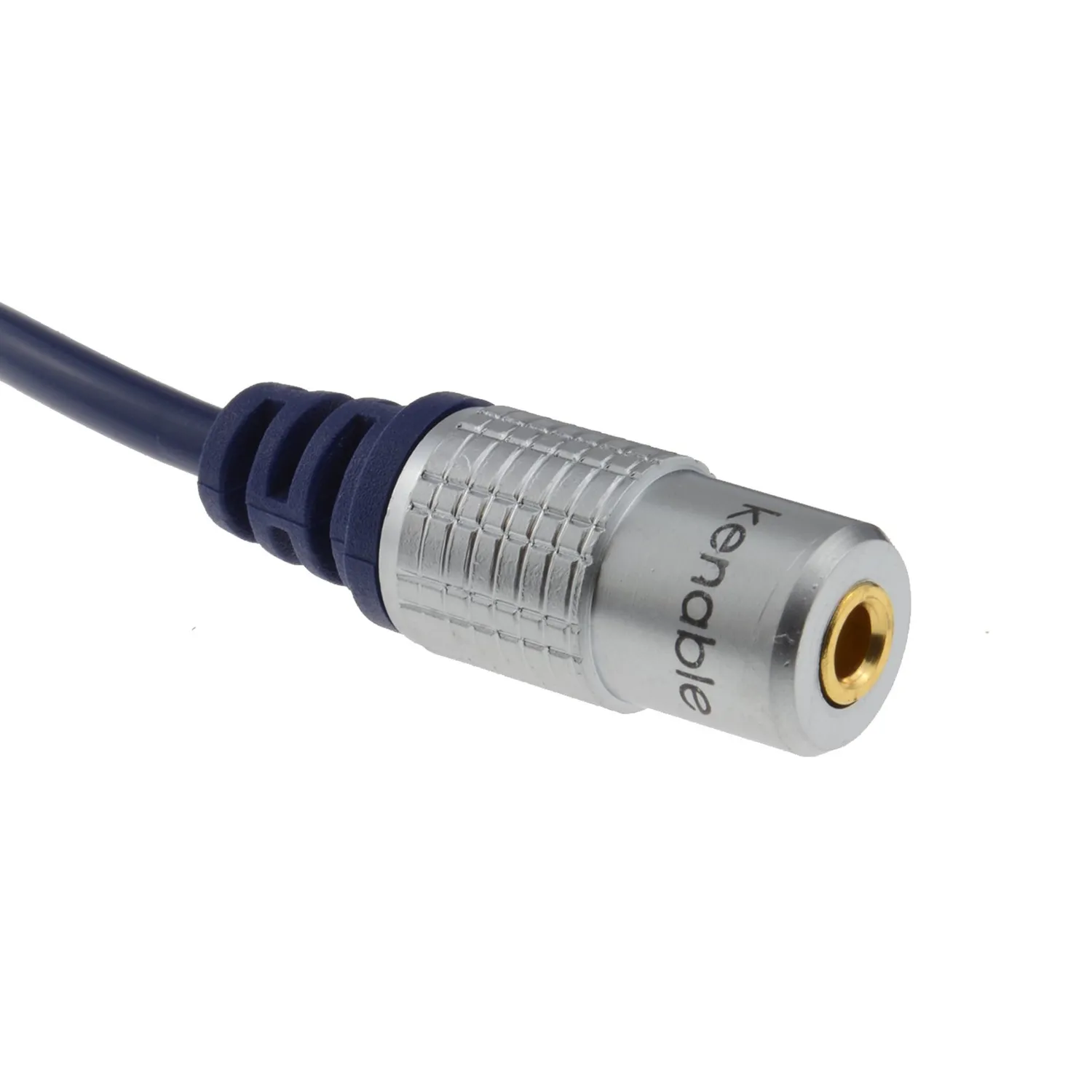 Kenable 3,5mm Verlängerungskabel 3m dunkelblau OFC