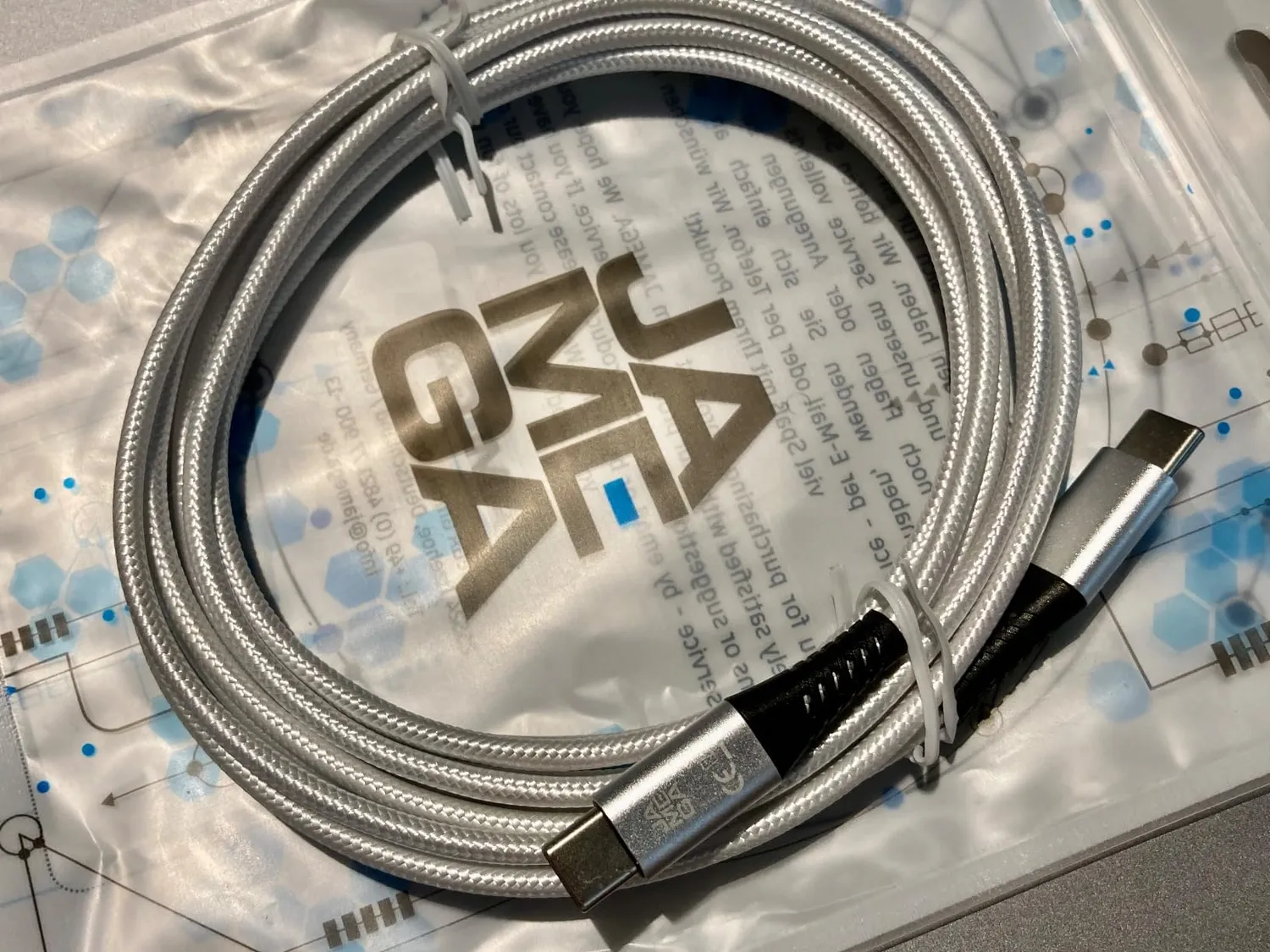 Jamega USB-C Kabel 0,5m Grün Fast Charge