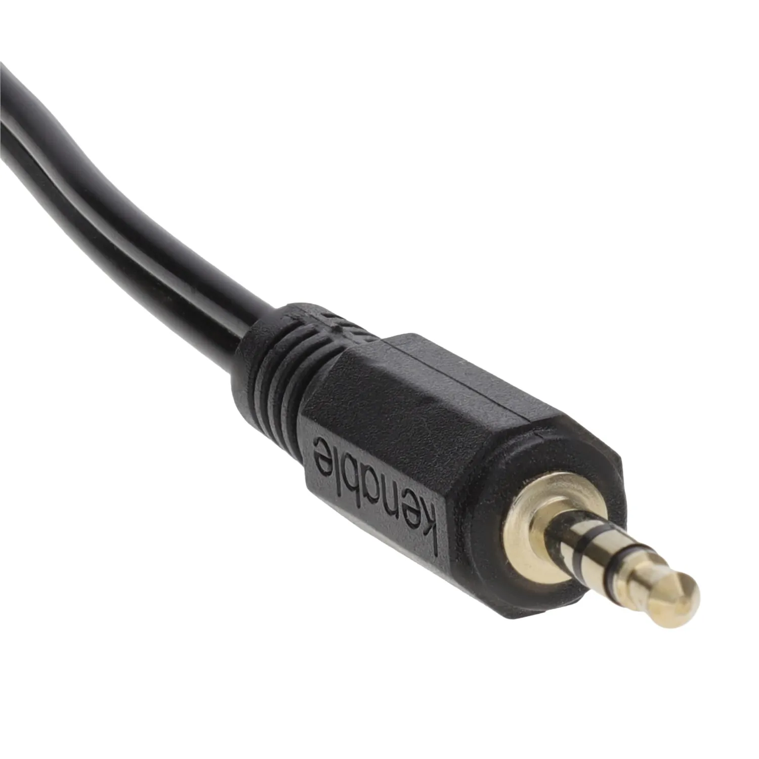 Kenable 3,5mm Klinke Verlängerungskabel 3m schwarz Stereo