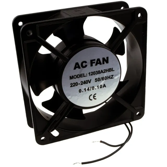 Kenable 120x120x38mm AC-Gehäuselüfter 220V Kugellager