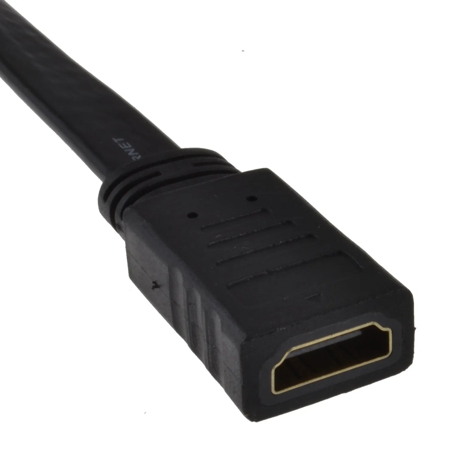 Kenable HDMI Verlängerungskabel 90° Winkel 1m schwarz