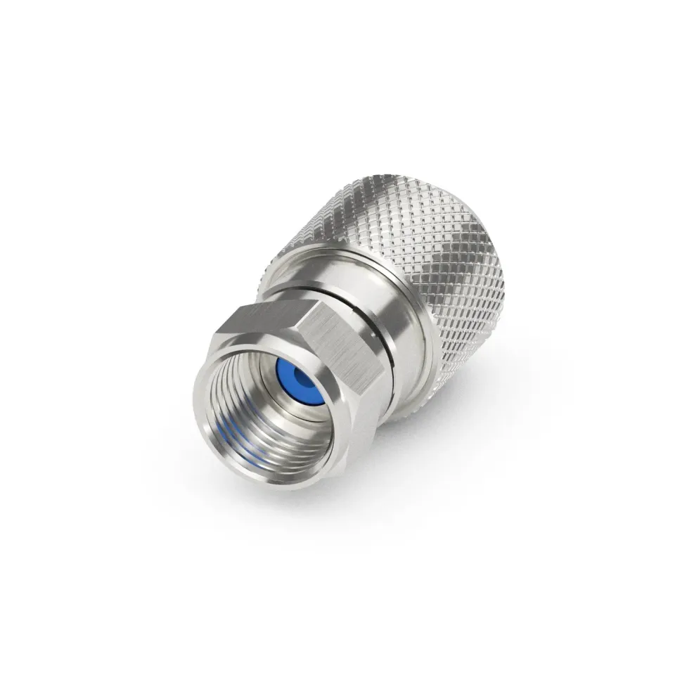 Sonero X-EF010-04 F-Stecker chrom 4er-Set 6,5-7,5 mm