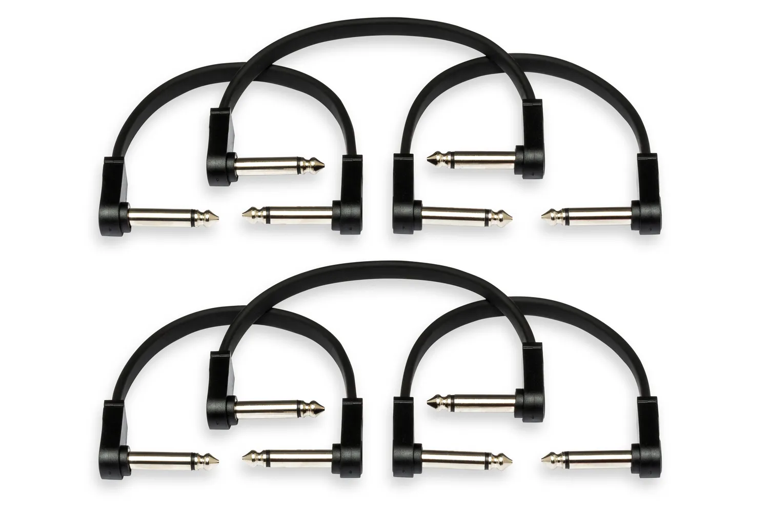 Hosa CFP-100 Gitarren Patchkabel 15cm flach Winkel