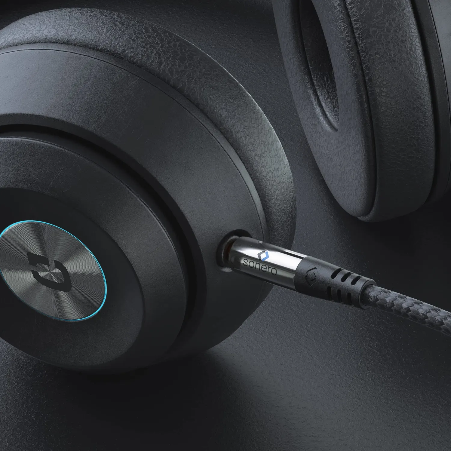 Sonero Premium S-AC505-050 Audiokabel 5 m schwarz Nylon