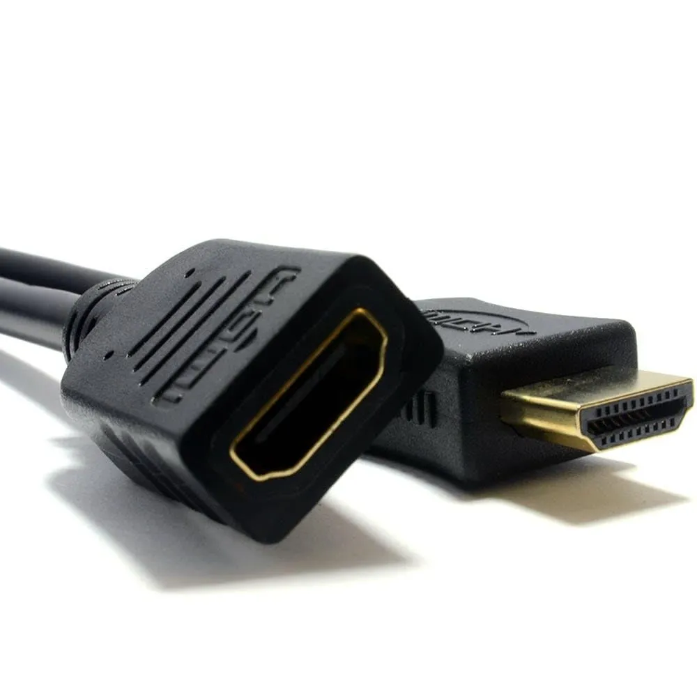 Kenable HDMI Verlängerungskabel 1m schwarz High Speed
