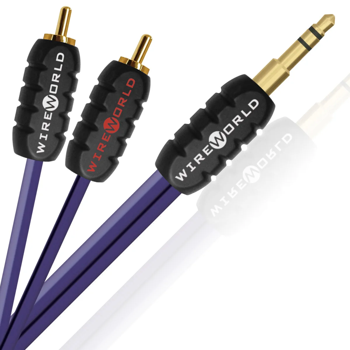 WireWorld Pulse Klinkenkabel 1,0m Klinke-Cinch OFC