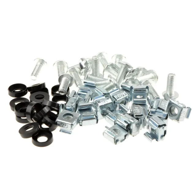 Kenable Rack Befestigungsset M6 Käfigmuttern 20er Pack