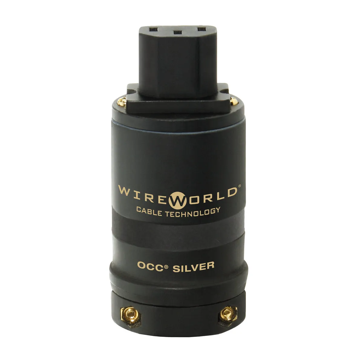 WireWorld Power Cord IEC-Stecker C13 15A silber