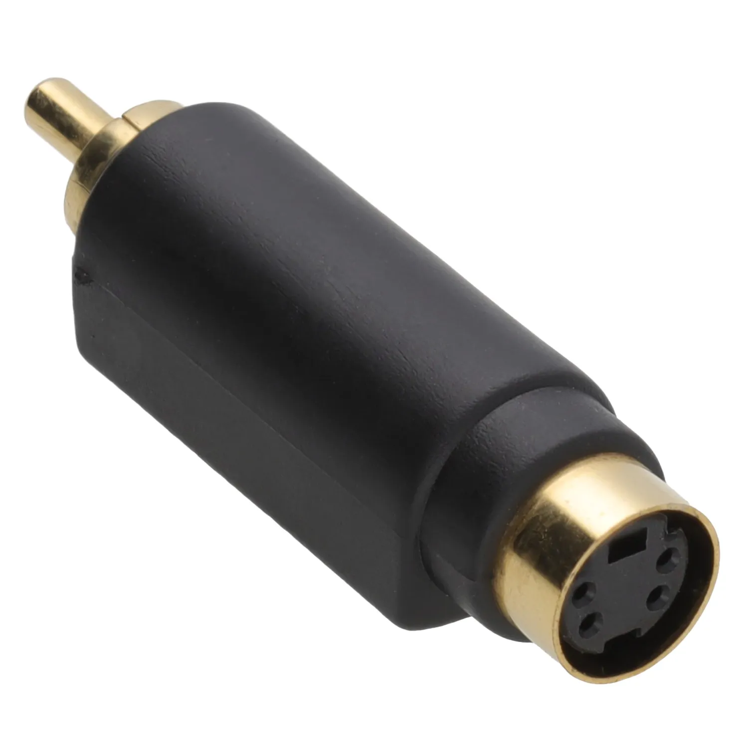 Kenable SVHS S-Video Composite Cinch Adapter vergoldet bidirektional