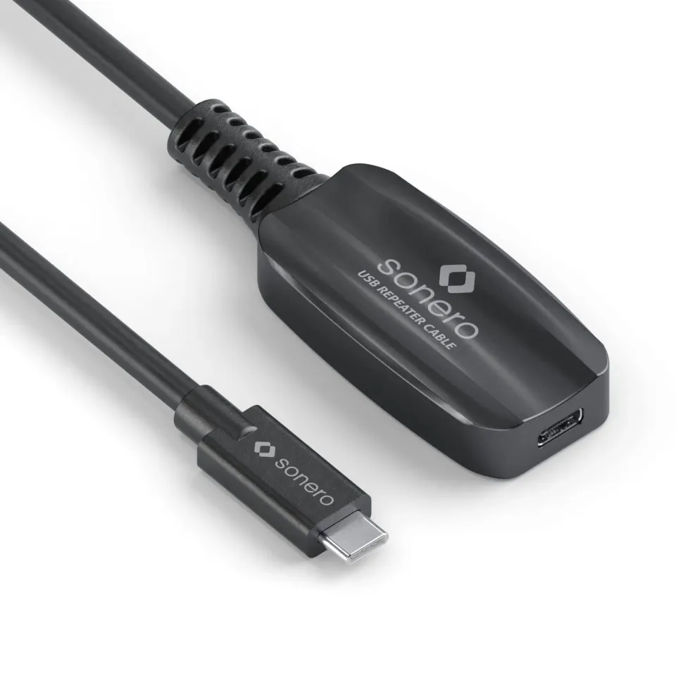 Sonero S-XU3010-050 USB-Verlängerung 5m C/Buchse aktiv