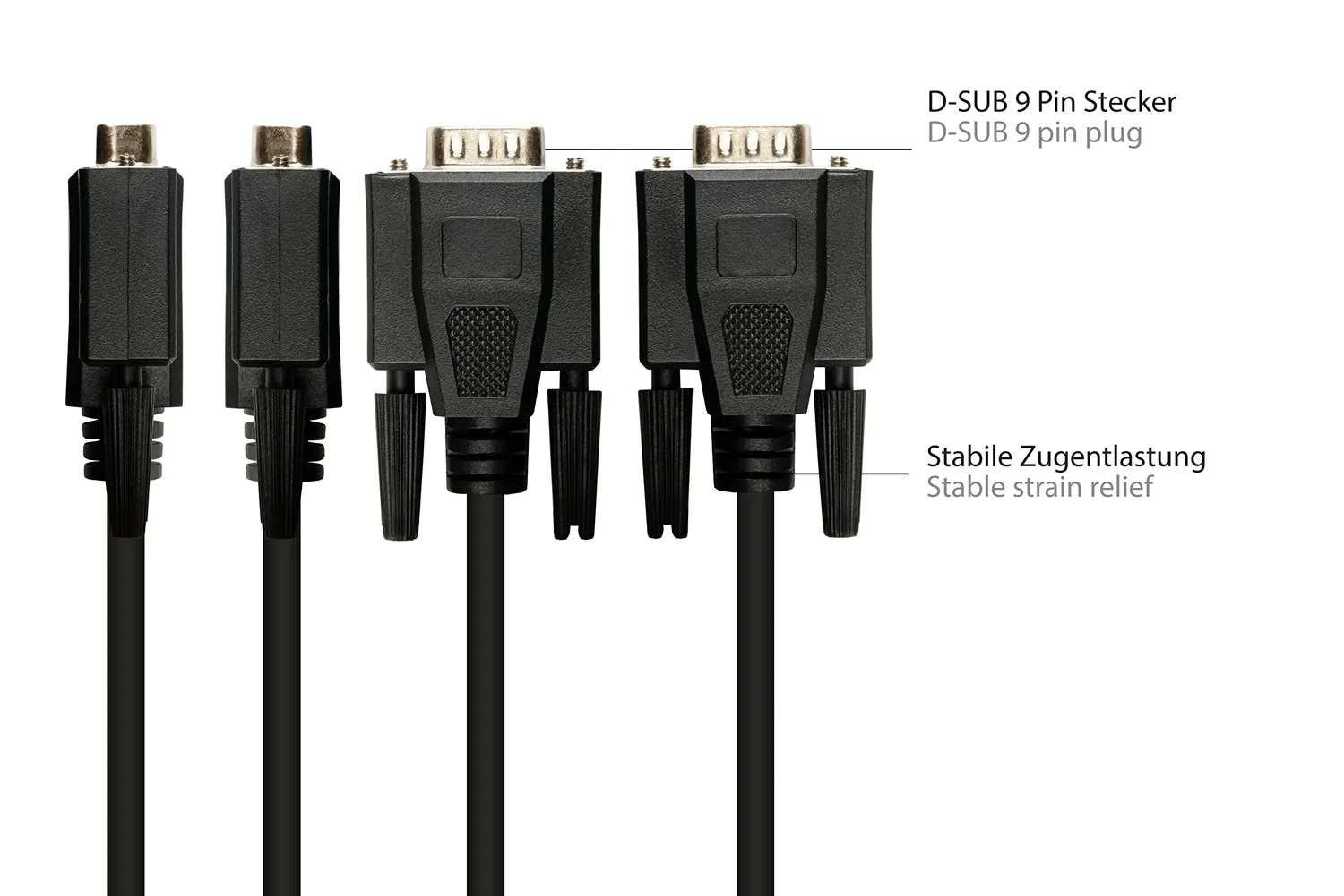 Good Connections Adapterkabel RJ45-D-SUB 9-Pol 10cm 1:1