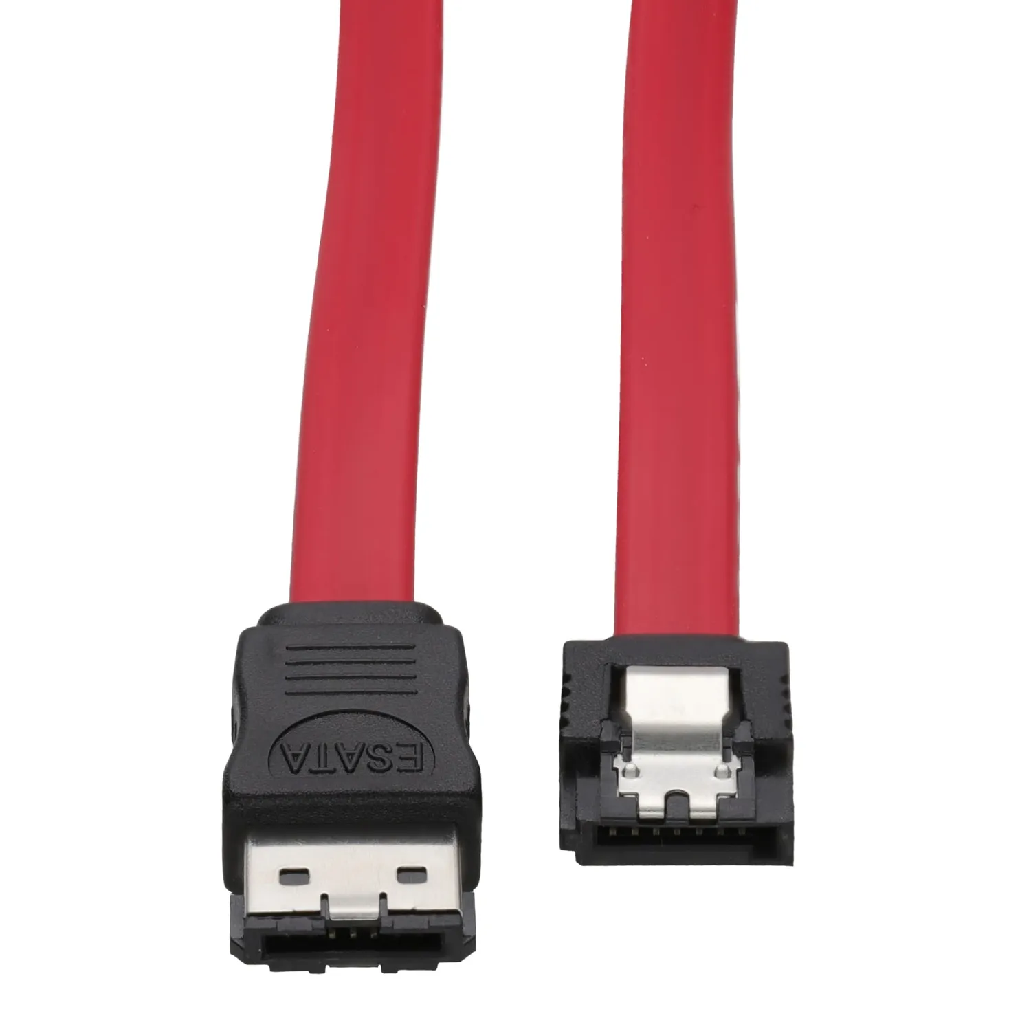 Kenable eSATA-SATA Kabel 7-Pin rot 2m geschirmt