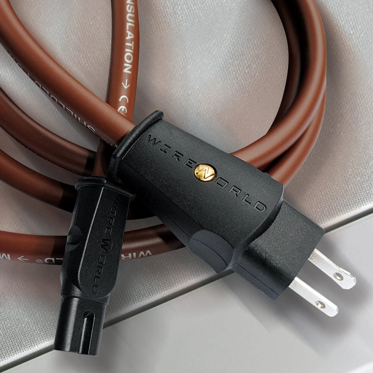 WireWorld Electra 10 Netzkabel 1,0m Mini-Stecker OCC