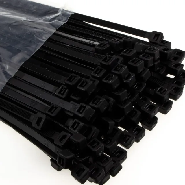 Kenable enTie Kabelbinder 450mm schwarz 100 Stück Nylon