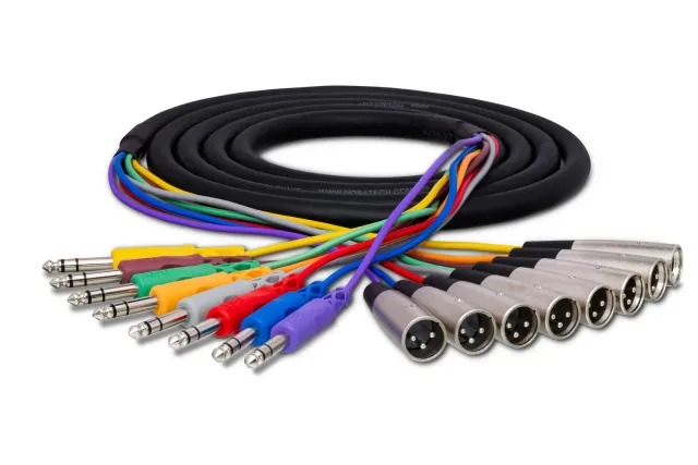 Hosa STX-800M Snake Multicore 8-Kanal XLR 2,5 m