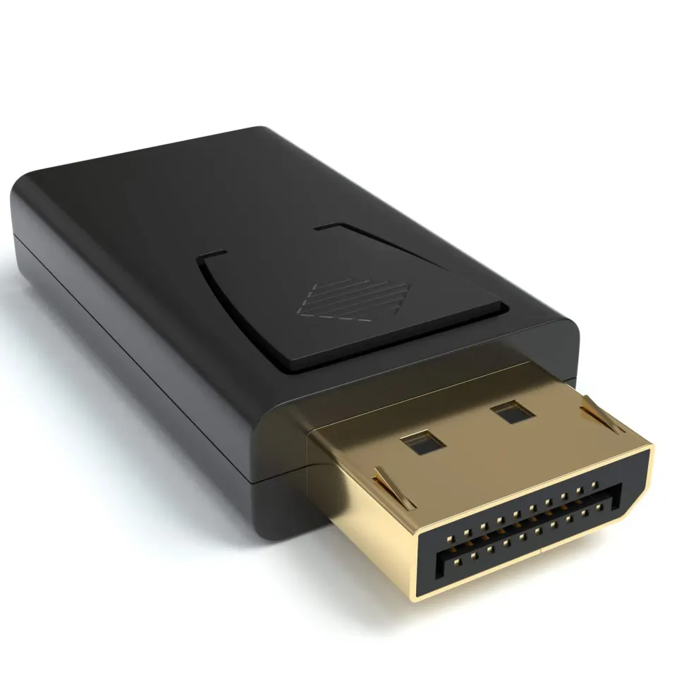 Jamega DP 1.2 DisplayPort HDMI Adapter 1er Pack Audio