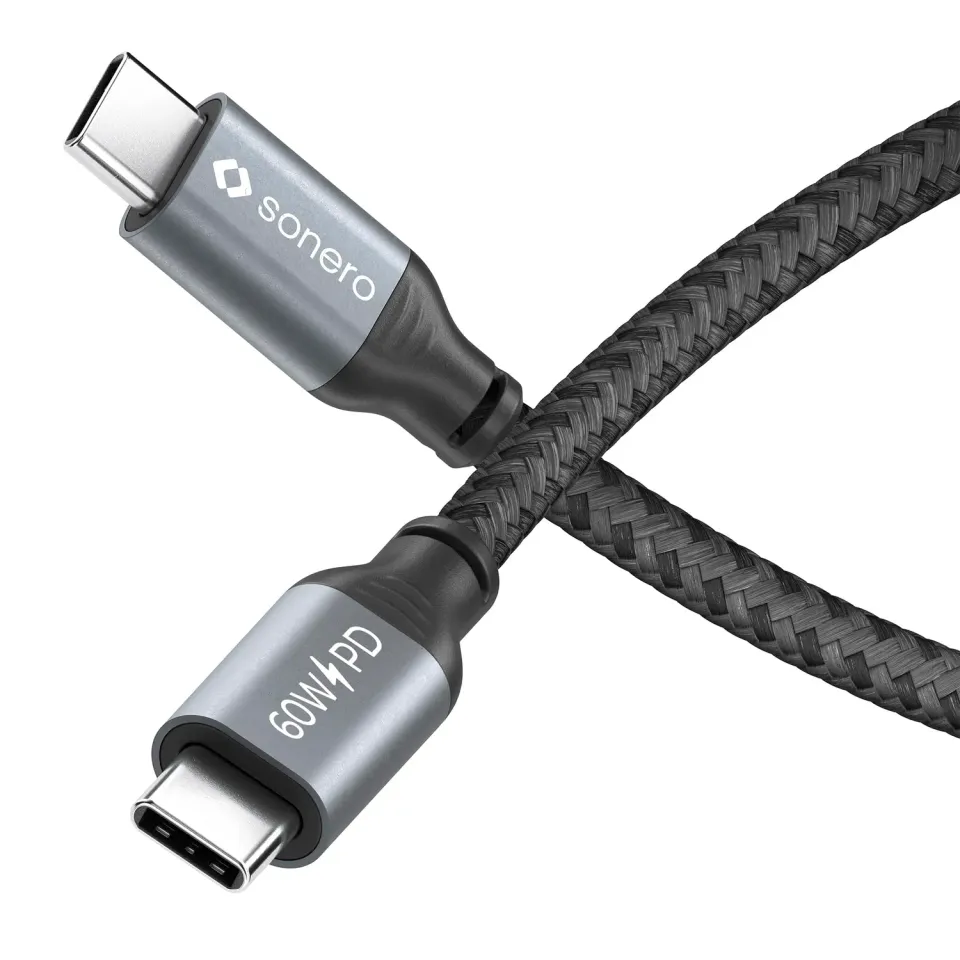 Sonero SPC-U300-015 USB-C-Kabel 1,5m 60W PD