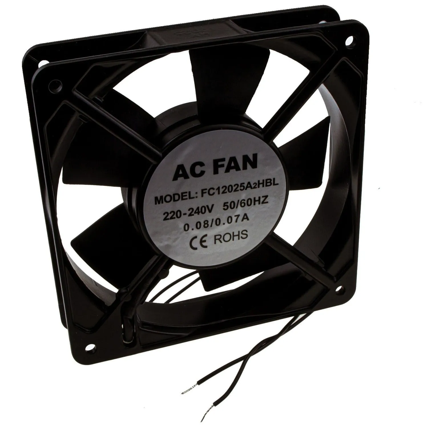 Kenable 120x120x38mm AC-Gehäuselüfter 220V Kugellager
