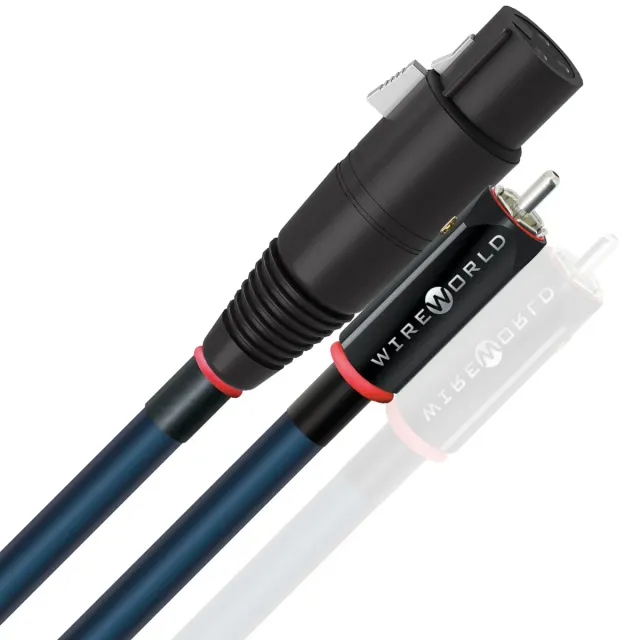 WireWorld Oasis 10 Audiokabel 1,0m Paar Cinch