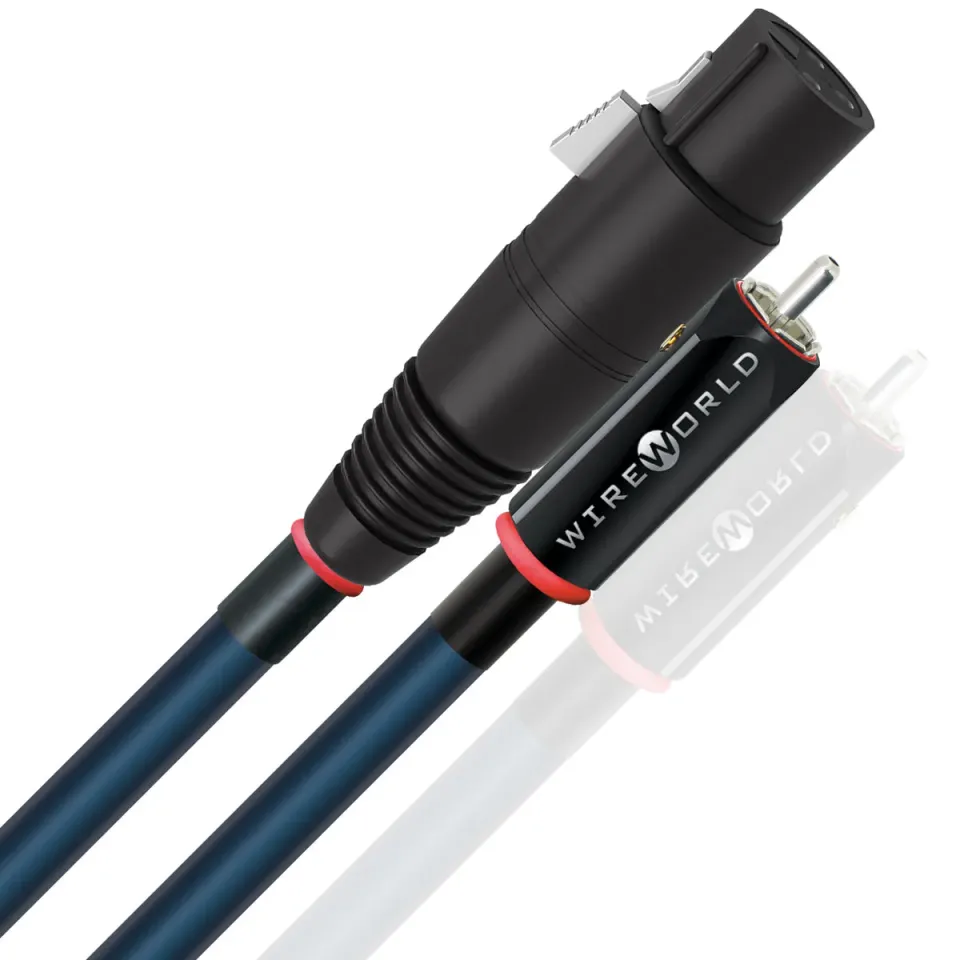 WireWorld Oasis 10 Audiokabel 1,0m Paar Cinch
