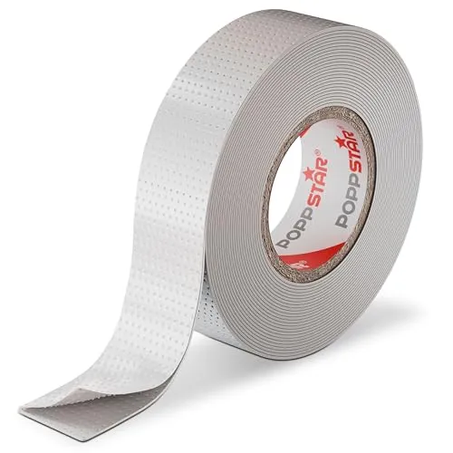 Poppstar Isolierband selbstverschweißend 10 m weiß