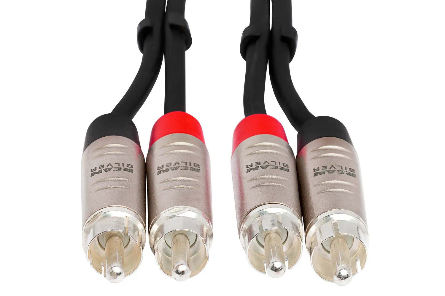 Hosa HRR-010X2 Cinch-Kabel Stereo 3 m vergoldet